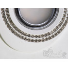 Точковий світильник вбудований Diasha 0004WH MR-16, 40W, білий, для коридору, вітальні, спальні