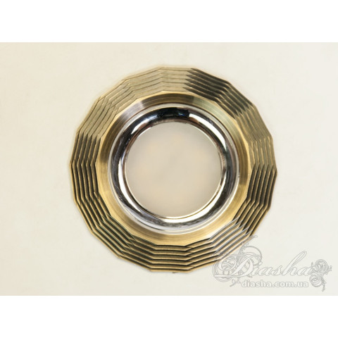 Точковий світильник вбудований Diasha 0011BB MR16, 40W, бронза, для коридору, спальні, кухні, офісу