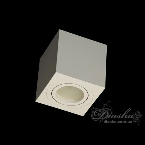 Світильник накладний поворотний Diasha 106B-2-S-WH MR16 G5.3, 40 Вт, білий, IP20