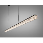 Сучасний лінійний LED підвіс Diasha 1105/1200BK чорний 27W 120 см для кухні та столу