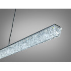 Сучасний лінійний LED підвіс Diasha 1105/1200BK чорний 27W 120 см для кухні та столу