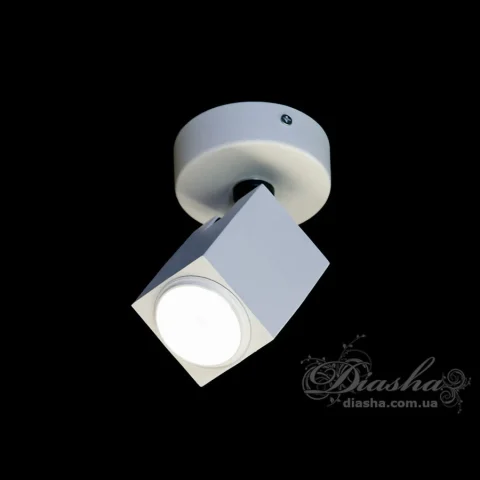 Світильник накладний LED Diasha 130A-1-WH, 12W, 4100K, білий (1 лампа)