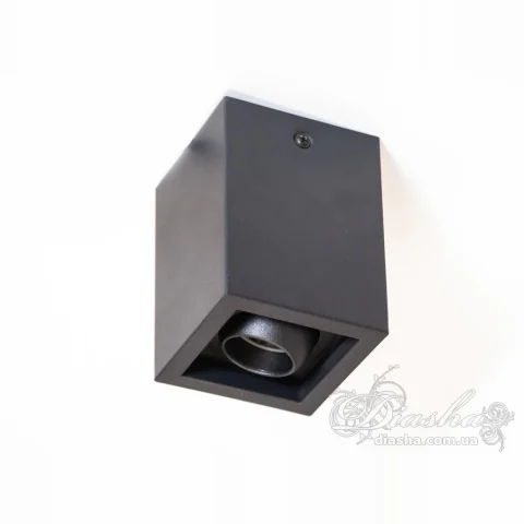 Світильник накладний поворотний LED Diasha 136G-BK, 10W, 550lm, 4100K, чорний