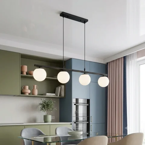 Люстра Levistella 7529822-4 BK+WH Люстра Levistella 7529822-4 BK+WH