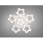 Світлодіодна стельова люстра зірки для спальні Diasha 1660/5+1WH LED 3color біла 55 см 95 W з пультом Світлодіодна стельова люстра зірки для спальні Diasha 1660/5+1WH LED 3color біла 55 см 95 W з пультом