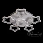 Люстра 1660/5+1WH LED 3color d