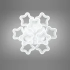 Люстра 1660/6+3WH LED 3color d