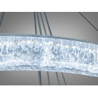 Підвісна LED люстра до 30 м2 Diasha 1712/800+600+400ABK, три кільця, чорна, 125 W Підвісна LED люстра до 30 м2 Diasha 1712/800+600+400ABK, три кільця, чорна, 125 W