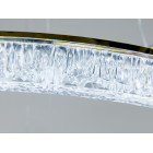 Підвісна LED люстра Diasha 1712/800+600+400G з трьома кільцями, золото, 125 W, освітлення 10-25 м2 Підвісна LED люстра Diasha 1712/800+600+400G з трьома кільцями, золото, 125 W, освітлення 10-25 м2