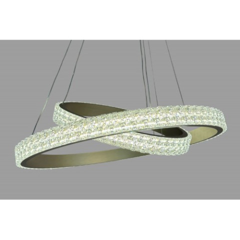 Підвісна люстра LED у спальню Linisoln 1956-60*40 металевий, акриловий, кольору шампань, діаметр 60*40 см, висота 50-120 см Підвісна люстра LED у спальню Linisoln 1956-60*40 металевий, акриловий, кольору шампань, діаметр 60*40 см, висота 50-120 см