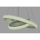 Підвісна люстра LED у спальню Linisoln 1956-60*40 WH метал, акрил, діаметр 60*40 см, висота 50-120 см, потужність 80 Вт, Підвісна люстра LED у спальню Linisoln 1956-60*40 WH метал, акрил, діаметр 60*40 см, висота 50-120 см, потужність 80 Вт,
