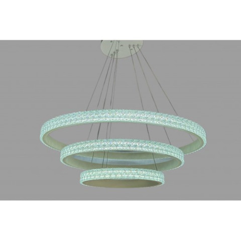 Підвісна люстра LED нал столом Linisoln 1956-80*60*40 WH метал, акрил, LED-стрічка, 80*60*40 см, 140 Вт Підвісна люстра LED нал столом Linisoln 1956-80*60*40 WH метал, акрил, LED-стрічка, 80*60*40 см, 140 Вт