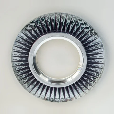 Світильник вбудований LED Diasha 20-533BK MR16, 3W, IP20, білий, 1 лампа, для коридору та ванних кімнат