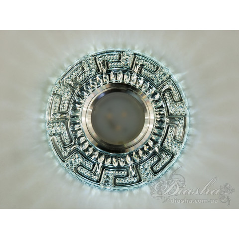 Точковий світильник LED Diasha 2101B WH, MR16, 50W, діаметр 12 см, стиль хай-тек, IP20
