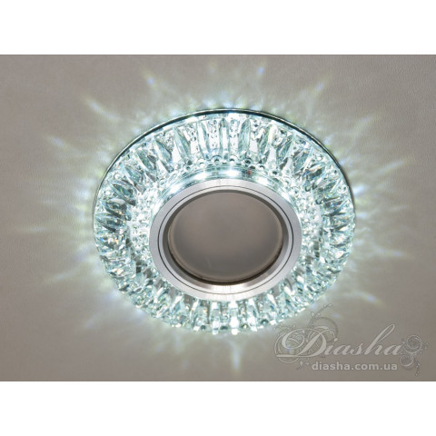 Світильник LED Diasha 2113B MR16, 40W, 220V, діаметр 10,5 см, IP20, зелений підсвітка