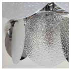 Дизайнерська підвісна люстра Artlight 21822/500CH хром з прозорими та білими скляними дисками Дизайнерська підвісна люстра Artlight 21822/500CH хром з прозорими та білими скляними дисками