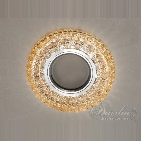 Точковий вбудований LED Diasha 2232T 3W, діаметр 9.5 см, білий, IP20