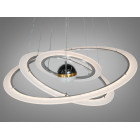 Люстра стельова LED Diasha 2328-800+600+400NEW HR 140W, з додатковим підсвічуванням, для коридору, спальні, кухні Люстра стельова LED Diasha 2328-800+600+400NEW HR 140W, з додатковим підсвічуванням, для коридору, спальні, кухні
