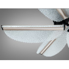 Елегантна стельова LED люстра Diasha 2407/6L CG хром 75W з пультом диммер 67 см 12–20 м2 Елегантна стельова LED люстра Diasha 2407/6L CG хром 75W з пультом диммер 67 см 12–20 м2