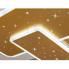 Люстра стельова LED Diasha 2449G mmer 2449G, 105W, 5775 лм, золото, сучасний стиль для коридору, вітальні, спальні Люстра стельова LED Diasha 2449G mmer 2449G, 105W, 5775 лм, золото, сучасний стиль для коридору, вітальні, спальні