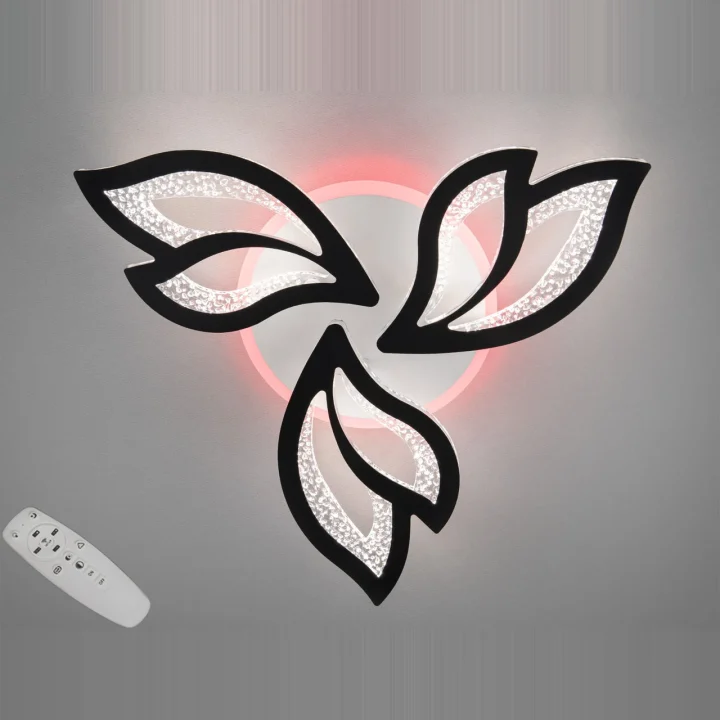 Люстра 2455/3BK LED 3color dim