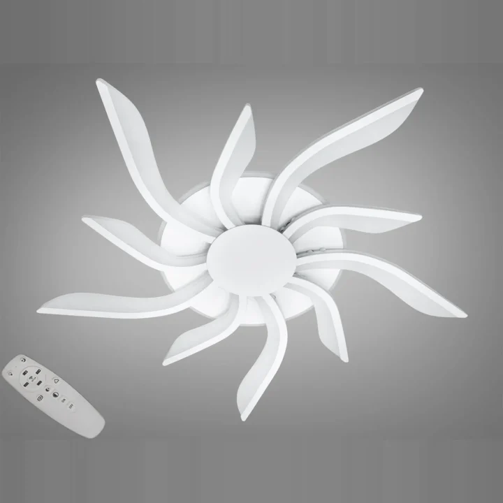 Люстра 2480/5+5WH LED 3color d