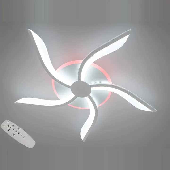 Люстра 2480/5WH LED 3color dim