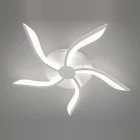 Люстра 2480/5WH LED 3color dim