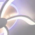 Люстра 2480/5WH LED 3color dim