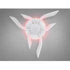 Світильник LED Diasha 2481/3+3WH, 52W, 3200K-6500K, білий метал, сучасний стиль для дому Світильник LED Diasha 2481/3+3WH, 52W, 3200K-6500K, білий метал, сучасний стиль для дому