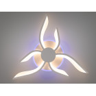 Світильник LED Diasha 2481/3+3WH, 52W, 3200K-6500K, білий метал, сучасний стиль для дому Світильник LED Diasha 2481/3+3WH, 52W, 3200K-6500K, білий метал, сучасний стиль для дому