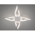 Люстра стельова LED Diasha 2481/4+4WH, 67W, 3200K-6500K, білий акрил, сучасний стиль з пультом та диммером Люстра стельова LED Diasha 2481/4+4WH, 67W, 3200K-6500K, білий акрил, сучасний стиль з пультом та диммером