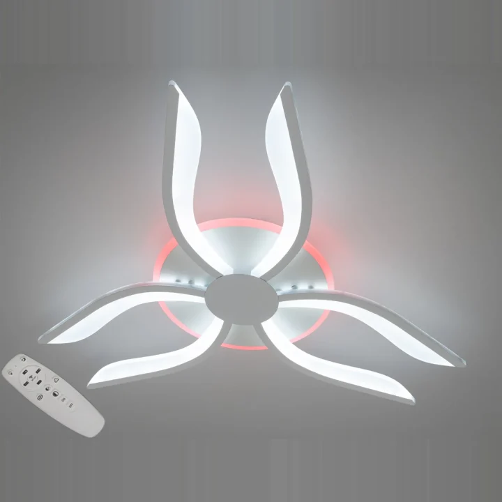 Люстра 2481/6WH LED 3color dim