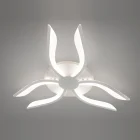 Люстра 2481/6WH LED 3color dim
