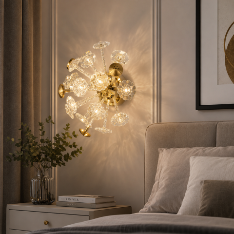 Бра Artlight 25013-B300GD, золото, 4 лампи G4