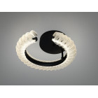 Сучасний LED світильник Diasha 2509/400BK з пультом і димером Сучасний LED світильник Diasha 2509/400BK з пультом і димером