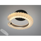 Сучасний LED світильник Diasha 2509/400CG у кольорі шампань з пультом і димером