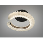 Сучасний LED світильник Diasha 2509/400CG у кольорі шампань з пультом і димером