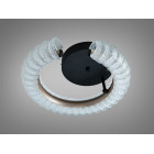 Сучасний LED світильник Diasha 2509/400CG у кольорі шампань з пультом і димером