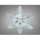 Люстра стельова Diasha 25106/6HR LED 3color хром LED 98W пульт димер