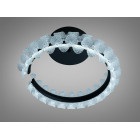 Стельова люстра LED Diasha 2511/500BK чорна 50 Вт з пультом Стельова люстра LED Diasha 2511/500BK чорна 50 Вт з пультом
