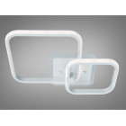 Люстра стельова LED Diasha 2525/2WH LED 3color біла 48Вт 2 модулі пульт Люстра стельова LED Diasha 2525/2WH LED 3color біла 48Вт 2 модулі пульт