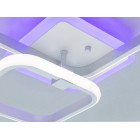 Люстра стельова LED Diasha 2525/2WH LED 3color біла 48Вт 2 модулі пульт Люстра стельова LED Diasha 2525/2WH LED 3color біла 48Вт 2 модулі пульт
