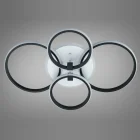 Люстра 2526/4BK LED 3color dim