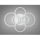 Стельова LED люстра Diasha 2526/6WH LED 3color біла 135Вт пульт димер Стельова LED люстра Diasha 2526/6WH LED 3color біла 135Вт пульт димер