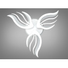 LED люстра Diasha 2527/3WH біла 70 см 52W з пультом LED люстра Diasha 2527/3WH біла 70 см 52W з пультом