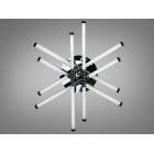 Світлодіодна люстра Diasha 2531WH+BK dimmer, димер, пульт, 80 W, 67 см, 13-19m2 Світлодіодна люстра Diasha 2531WH+BK dimmer, димер, пульт, 80 W, 67 см, 13-19m2