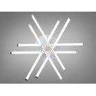 Світлодіодна люстра Diasha 2531WH+WH dimmer для спальні, кухні та вітальні, димер, пульт, 80 W, 67 см, 13-19m2 Світлодіодна люстра Diasha 2531WH+WH dimmer для спальні, кухні та вітальні, димер, пульт, 80 W, 67 см, 13-19m2
