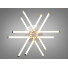 Світлодіодна люстра Diasha 2531WH+WH dimmer для спальні, кухні та вітальні, димер, пульт, 80 W, 67 см, 13-19m2 Світлодіодна люстра Diasha 2531WH+WH dimmer для спальні, кухні та вітальні, димер, пульт, 80 W, 67 см, 13-19m2