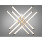 Сучасна стельова LED-люстра Diasha 2532WH+WH dimmer біла, 60 Вт, з пультом і димером, 68 см, 6-16m2 Сучасна стельова LED-люстра Diasha 2532WH+WH dimmer біла, 60 Вт, з пультом і димером, 68 см, 6-16m2